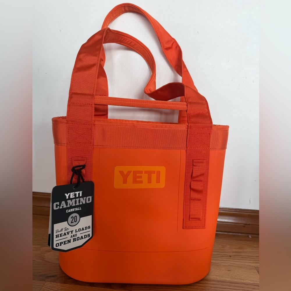 NWT Yeti Camino 20 Carryall King Crab Orange 🦀